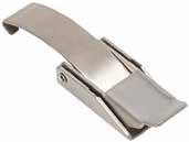 LATCHES AND CATCHES Drawer Latches CONTINUED SR5496 Stainless Steel 304 or Zinc Plated Steel Securely pull and lock two components