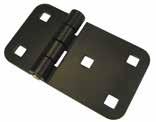 90011 90012 19 90 x 60 20 All dimensions in mm Flat Hinges SR 5546 Type 1 & 2: Steel - Black Coated Finish Type 3: