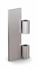 HINGES Modular Lift Off Hinges SR 6492 Steel with Zinc Plated Steel Pin Ø6 304 Stainless Steel with 304 SS Pin Ø6 Choose 2 leaves and 1 pin Allows fast assembly of components in-house Leaves can be