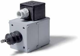 System Line AC Solenoid With this type the basic solenoid WL is installed in a sturdy aluminum housing so that protection class IP40 is achieved.