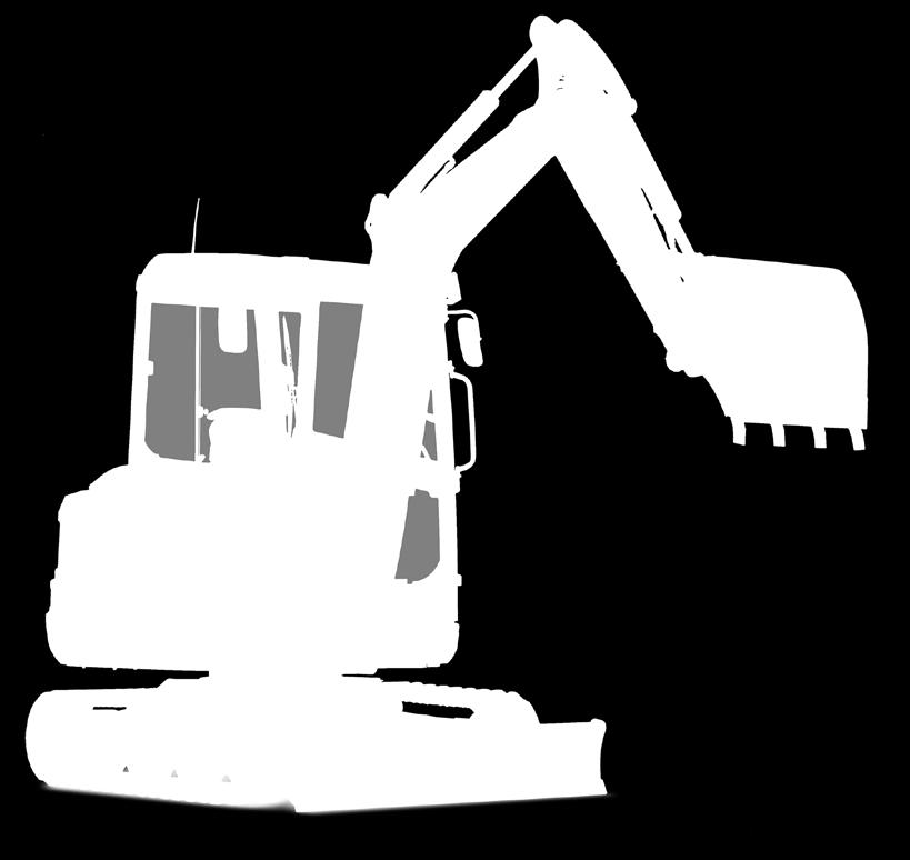 As a compact excavator that doesn't compromise on