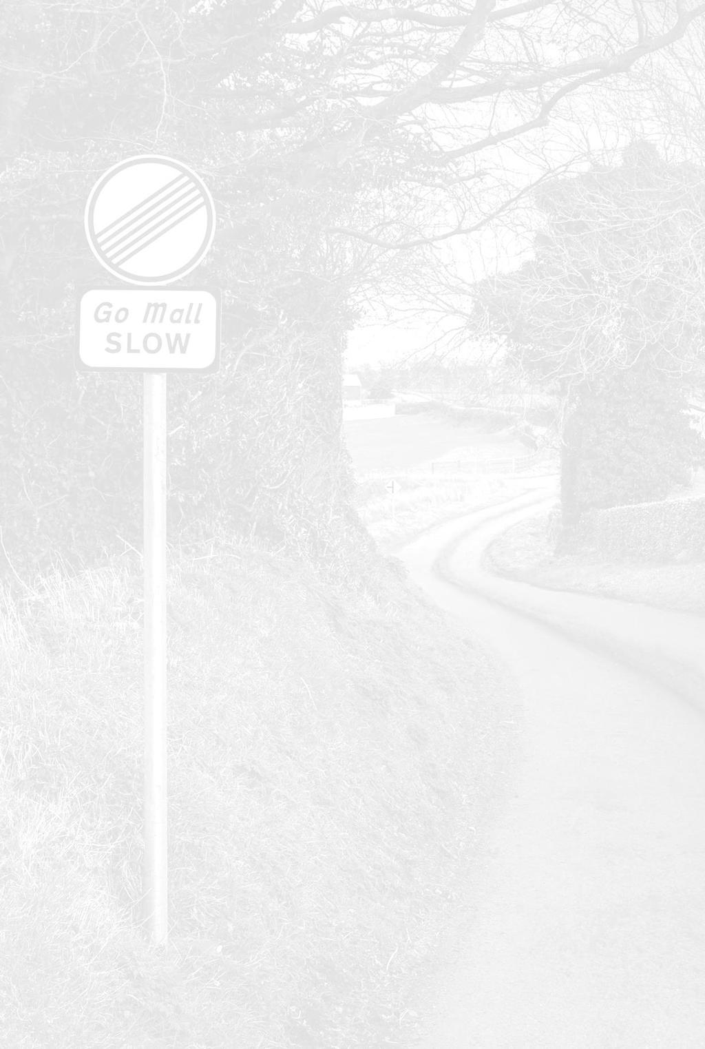 EXECUTIVE SUMMARY PURPOSE The purpose of this advice note is to provide guidance to Local Authority staff in the use/employment of the Rural Speed Limit Sign.