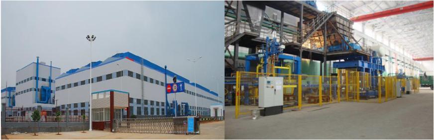 New Foundry New Foundry Phase 1 Phase 2 Molding Line Phase 1 in full operation Phase 1 production of 220,000 blocks per annum Phase 2 was commissioned and