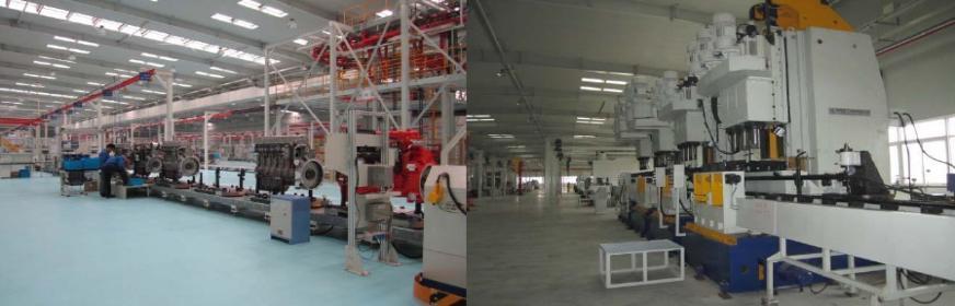 Wuhu Y&C Power (Chery Trucks) Engine Assembly Line Machining Center Trial production started in 2011 Production line was fully commissioned