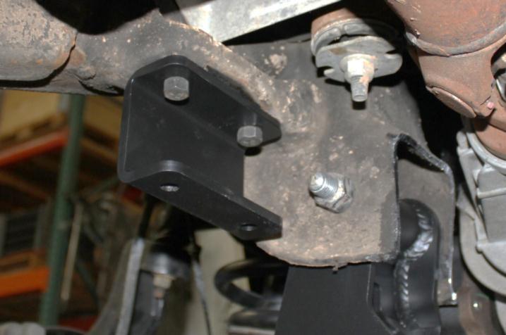 23) Locate 8404 Sway Bar Frame Bracket, and four 10mm stock CV axle