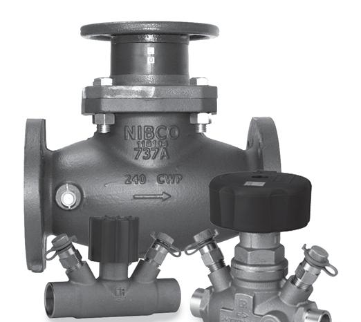 Ensures correct flow to boilers and chillers Provides desired flow distribution throughout the building Comfortable indoor climate Globe valve design improves flow measurement accuracy Trouble-free