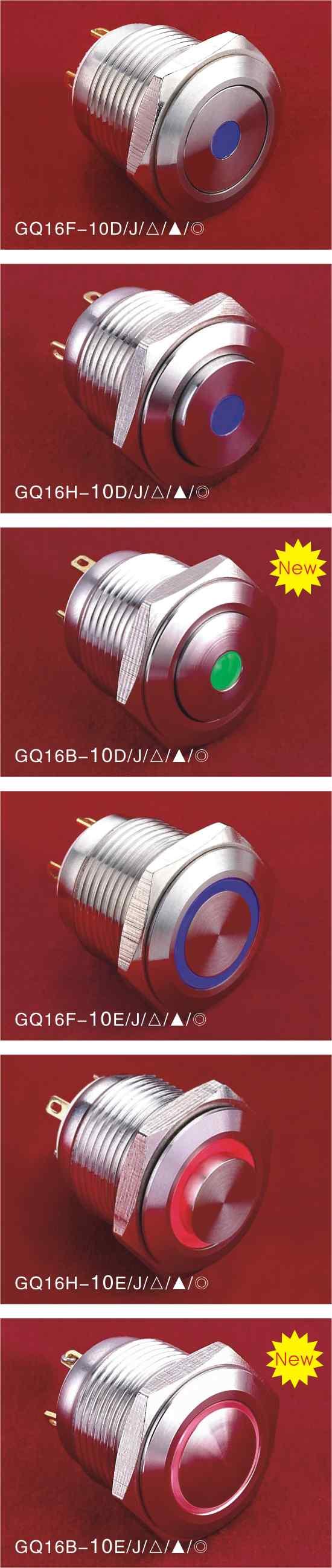 For signal lamp,part number is:gq16f-d/j/ / / 1.5 20 For signal lamp,part number is:gq16h-d/j/ / / 20 For signal lamp,part number is:gq16b-d/j/ / / 20 For signal lamp,part number is:gq16f-e/j/ / / 1.