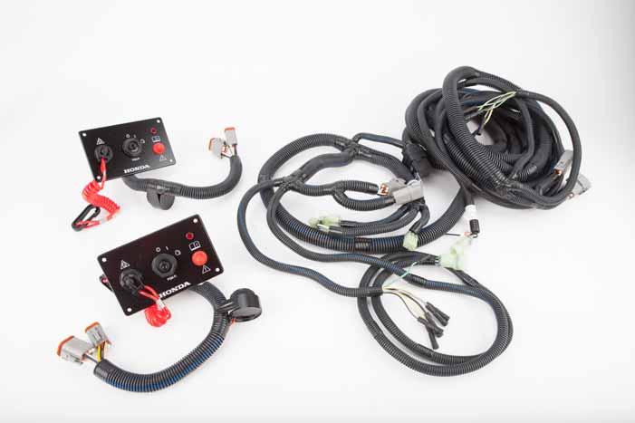Single Engine Dual Station Panel Kit Single Engine Dual Station Key Panel Kit Fuel Management function for Digital Gauges is supported on all BF135/150 models, plus all 2005 and subsequent year model