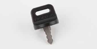 Remove the rubber cover to distinguish this key from the W series key that looks the same.