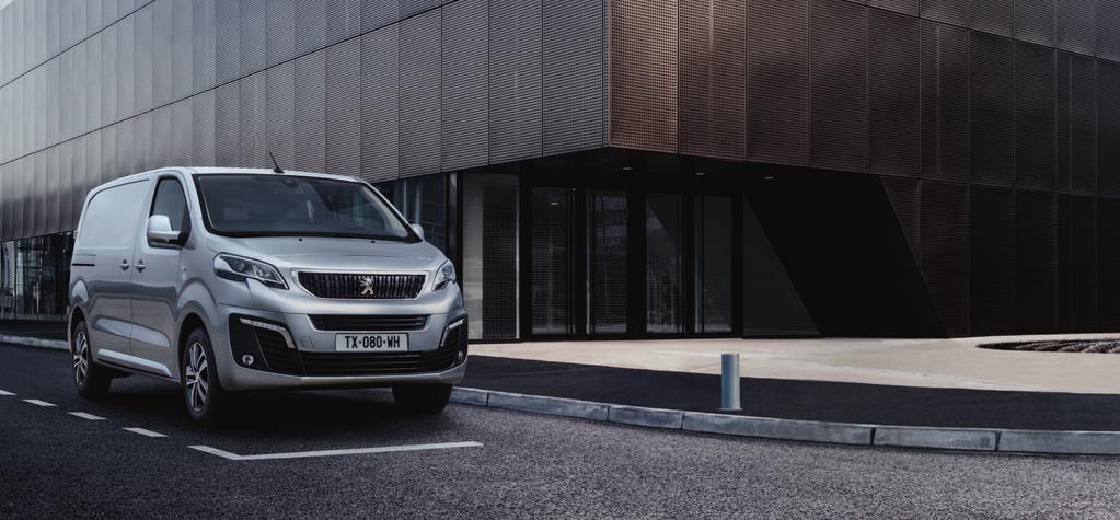 ELEGANT AND ROBUST The design of New PEUGEOT Expert projects real purpose.