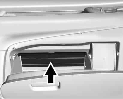 2. Remove the glove box rear wall. 3. Disconnect the glove box door damper string from the glove box door assembly.