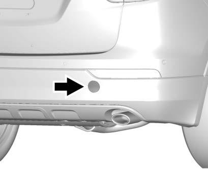298 Vehicle Care Rear Tow Eye Carefully open the cover by using the small notch that conceals the rear tow eye socket. Install the tow eye into the socket and turn it until it is fully tightened.