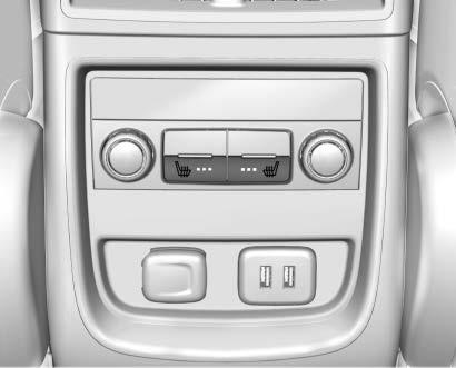 An indicator on the climate control display appears when this feature is on. Press the button once for the highest setting.