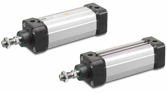 P1D Ultra Clean (non magnetic, without slots for sensors) A clean external design of pneumatic cylinders is a request in more and more applications.