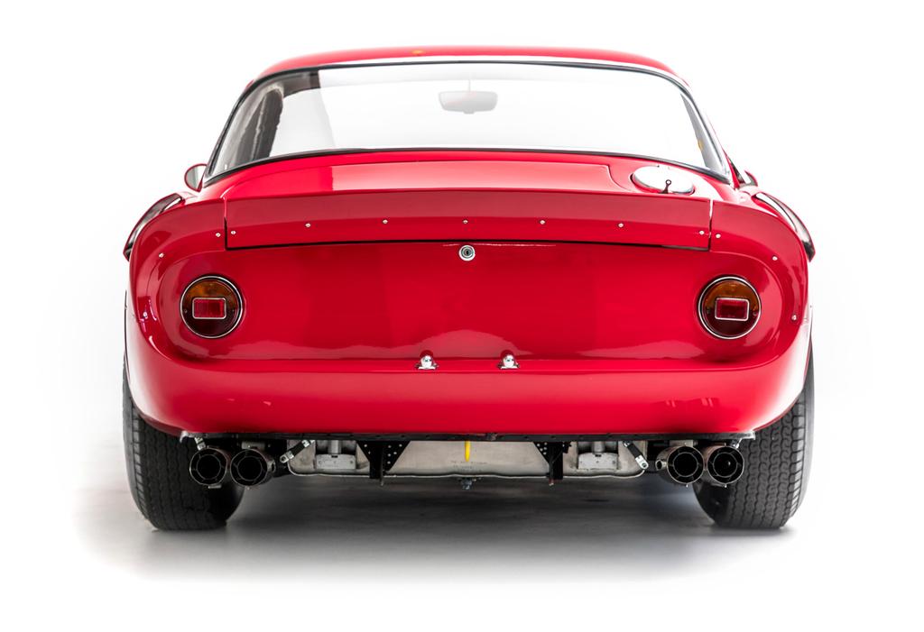 Design: Scaglietti Coachwork: Scaglietti Mileage: racer-no odometer installed Color: Red Exterior Black Leather Interior Production run: 4 (first chassis in the series) Certificates: Ferrari