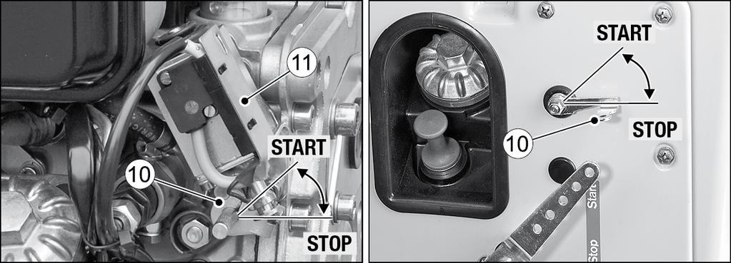 1D41, 1D42, 1D50, 1D81, 1D90 Operation and use Indicators The function of all indicators is checked when the starting key is turned. They flash or light up for different times.