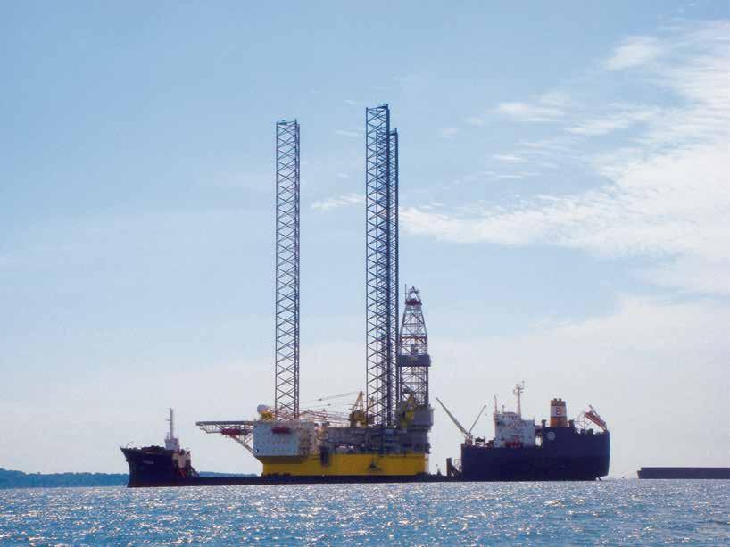 PERRO NEGRO 8 HIGH SPECIFICATIONS JACK-UP GUSTO MSC CJ-46 X100D DESIGN TYPE Jack-up, 3 independent legs, cantilever type SHIPYARD Labroy Shipyard, Batam, Indonesia 2010 ABS A1 self elevating drilling