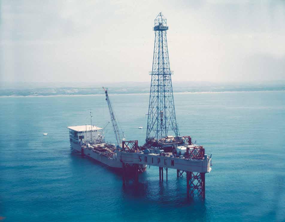 THE ORIGIN OF SAIPEM IN THE DRILLING BUSINESS STARTING FROM 50s, SAIPEM HAS BEEN INVOLVED IN THE DRILLING BUSINESS, GIVING ITS CONTRIBUTION TO THE GROWTH OF THE OIL&GAS AND TO FACE INDUSTRY