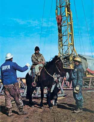 It is not easy to date back the start of the presence of Saipem in the drilling business, because merged in the activities of its mother company Eni until early 50s.