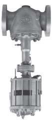 PISTON ACTUATORS Piston Actuators are ideal for larger size valves and are available with many types of optional equipment.