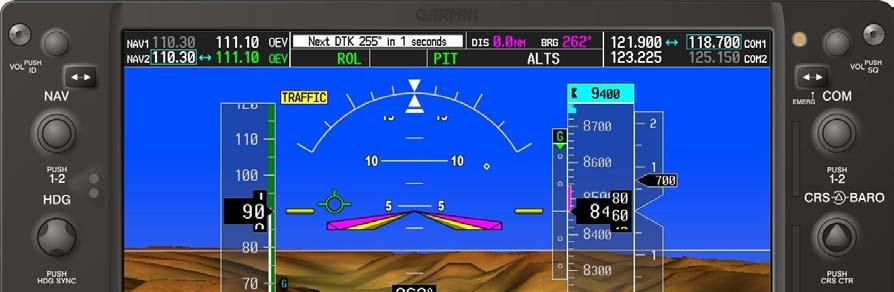 G1000 Synthetic Vision & Pathways Option Activation