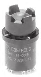LARGE TRIM SWITCHES, 4 & 5-WAY T4/T5 4-WAY TOGGLES 4-WAY TOGGLE SWITCHES WITH OR WITHOUT CENTER PUSHBUTTON T4-0010 Actuation: Center position maintained, all other positions momentary Rating: 5 amps