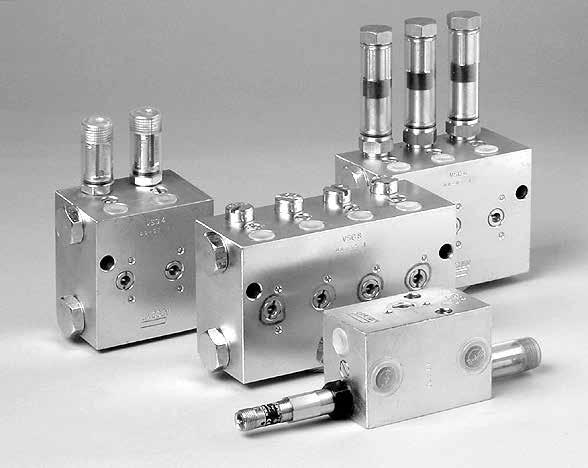 VSG, VSL, VSKH and VSKV Two-line Metering Devices VSG-KR These high quality, galvanized steel metering devices are designed for high-pressure (up to 400 bar) two-line systems.