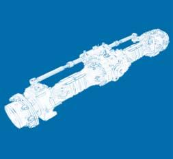 RIGID AND STEERING AXLES Comer Industries axles are suitable for self-propelled feed mixers up to 24 m3.