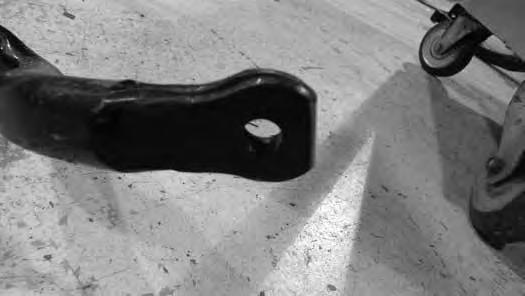 bar. Trim / grind away approximately ¼ of material to give enough clearance between the sway bar and new steering knuckle. (Fig 17a, 17b) FIGURE 17A FIGURE 17B 29.