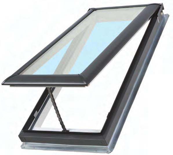 Complete with flashings for corrugated iron or tile roofs. Skylight 2.50 Glass only 1.93 Skylight 0.21 Glass only 0.27 White painted interior wood frame and sash. Outer aluminium cappings (grey).