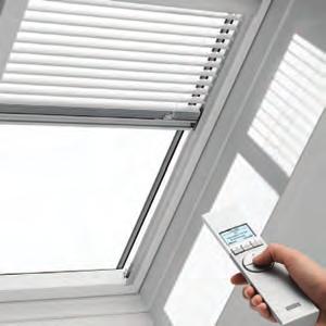 The new innovative VELUX system makes installing our blinds a snap!