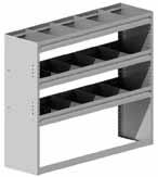 Parts Tray / Parts Drawers Includes () three drawer cabinets, parts tray with movable dividers, and a hinged lid that doubles as a worktop.