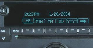 12 Getting to Know Your Silverado To store favorite stations: 1. Press the BAND button to select the band (AM; FM; or XM, if equipped). 2. Tune in the desired radio station. 3.