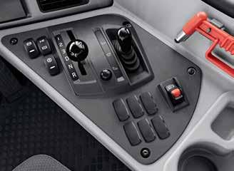 Total operator control The new dump support system, hill assist, dynamic Volvo Engine Brake control and econometer as well as load and dump brake,