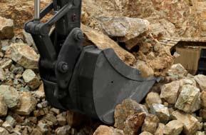 Volvo Construction Equipment brings you more solutions with an integrated excavator bucket system.