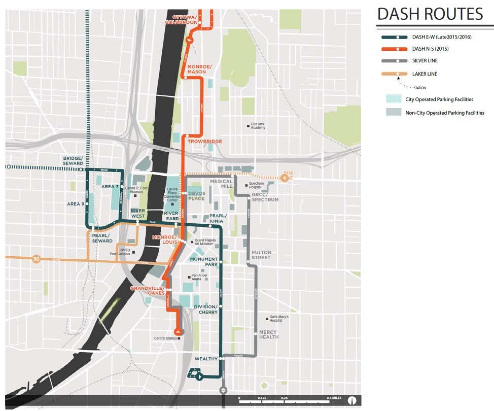 A4 The service should be launched over a 180-day experimental period, with phasing of the Orange Line first -- where staff from Mobile GR and the Rapid would monitor service delivery, ridership, and
