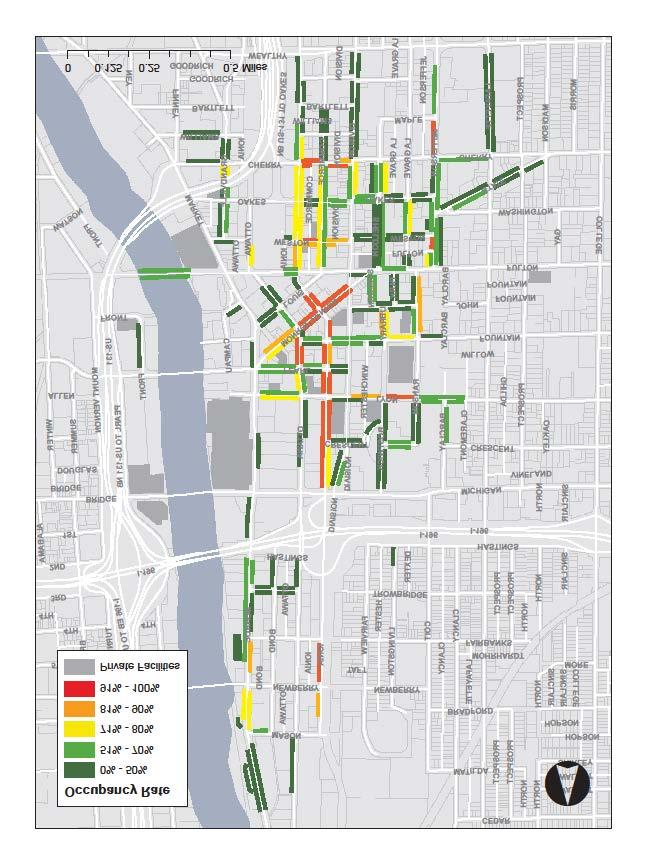 A4 Figure 12: On-Street Parking Occupancy *All occupancy data derived from