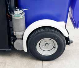 ZERO EMISSIONS The Conquest EcoSweep360 is 100% electric powered therefore does not produce any polluting emissions.