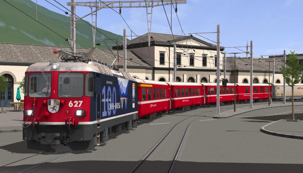 Train Simulator 2017 RhB Enhancement Pack 2 1 THE GE 4/4 II LOCOMOTIVE... 3 1.1 Locomotive History... 3 1.2 Design & Specification... 3 1.3 Cabin Controls - Refer to the illustrations on page 4.