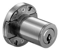 Flush Dead Lock MAS 2006 Cylinder type 1008c, nickel plated brass, reversible key made from nickel silver Die cast base, nickel-plated, zinc-plated steel bolt ATTENTION!
