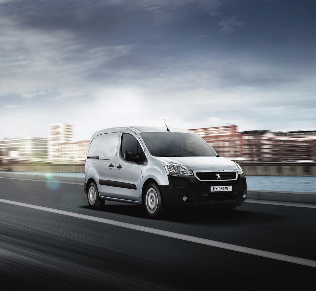 NEW PARTNER With its large loading volume of up to 4.1m3*, exemplary modularity and powerful and economical BlueHDi engines, the new Peugeot Partner is the professional s ultimate companion.