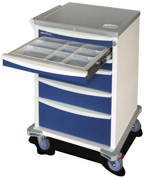 I-Series Medical Carts Features & Options This comprehensive set of standard features is anything but ordinary.
