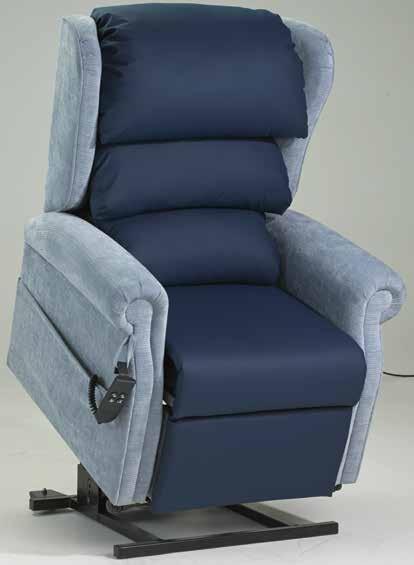 The C-air is a highly versatile rise recliner available in a complete range of sizes and with an option of six different back styles to meet support needs.
