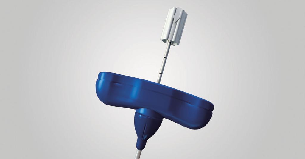 A lightweight ejector rod is provided to facilitate sample size verification.