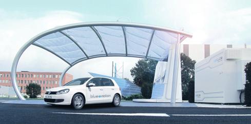 WindCarrier in VW design ensure that the electricity is entirely produced from renew able sources, stored