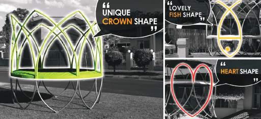 Princess Crown. These profiles will further enhance the presence of SPARK in your backyard.