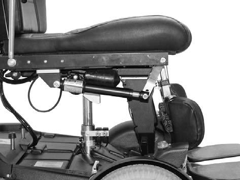 Actuators Actuators 1. Raise the seat to facilitate access from underneath. 2.