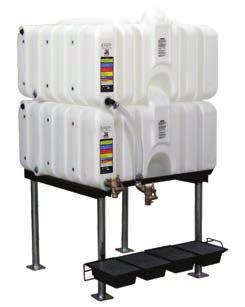 RTT-6800-NV 120/120/120 Gallon System 80/120 Gallon System 180 Gallon System RTT-2100 Stand Kit with