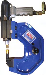 Hand Held Tog-L-Loc Units - Self-Contained, Air/Oil, and Hydraulic units for clinching sheet metal.