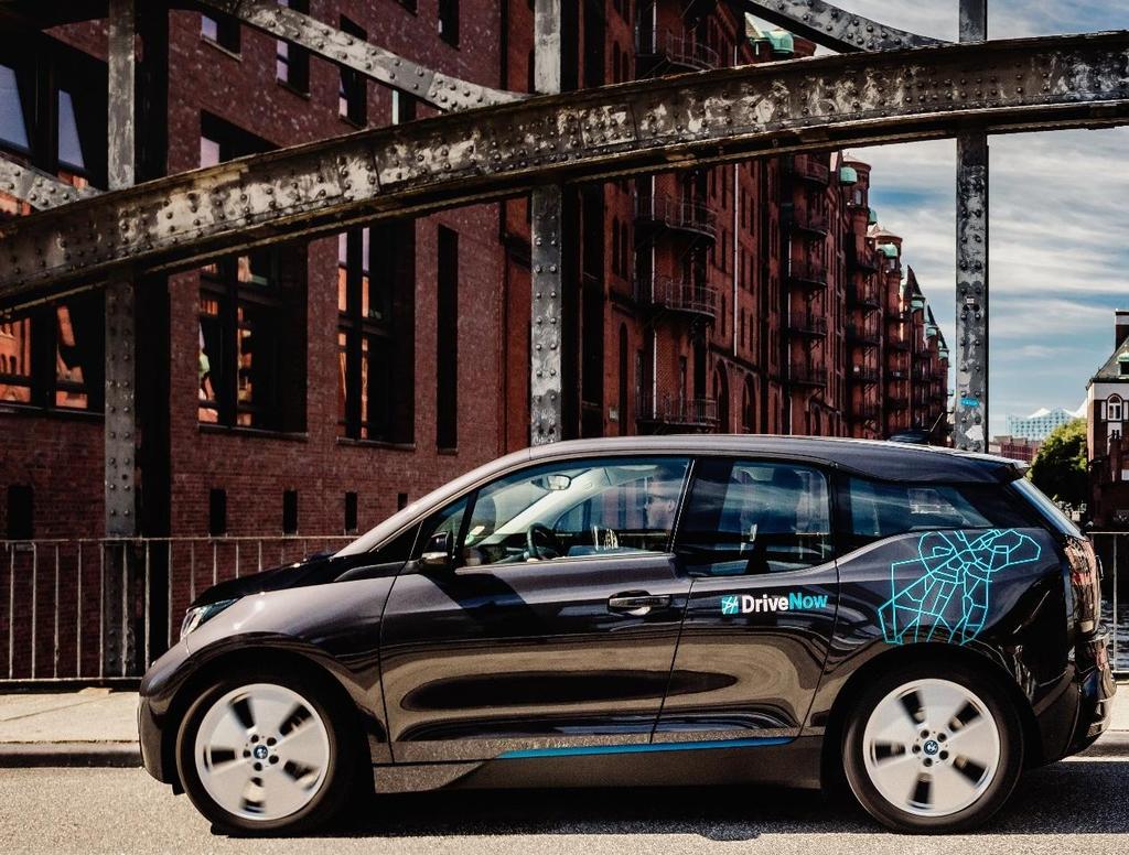 To intensify the sustainable effects, DriveNow offers electric vehicles in all of its cities.